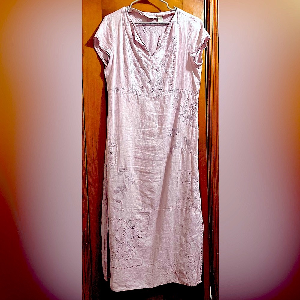 J.Jill linen Maxi dress - Med  A- line